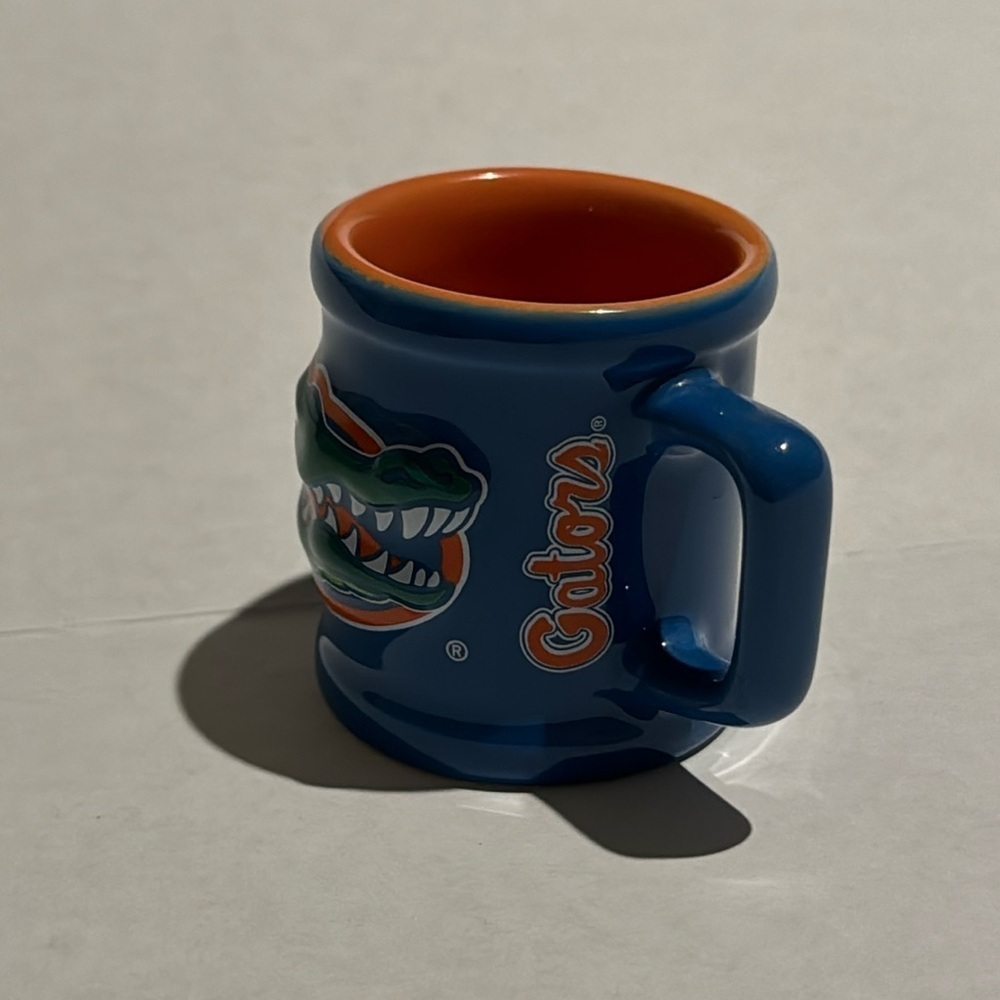 University of Florida Gators Raised Logo Mini Ceramic Mug Cup‎ - Picture 3 of 7